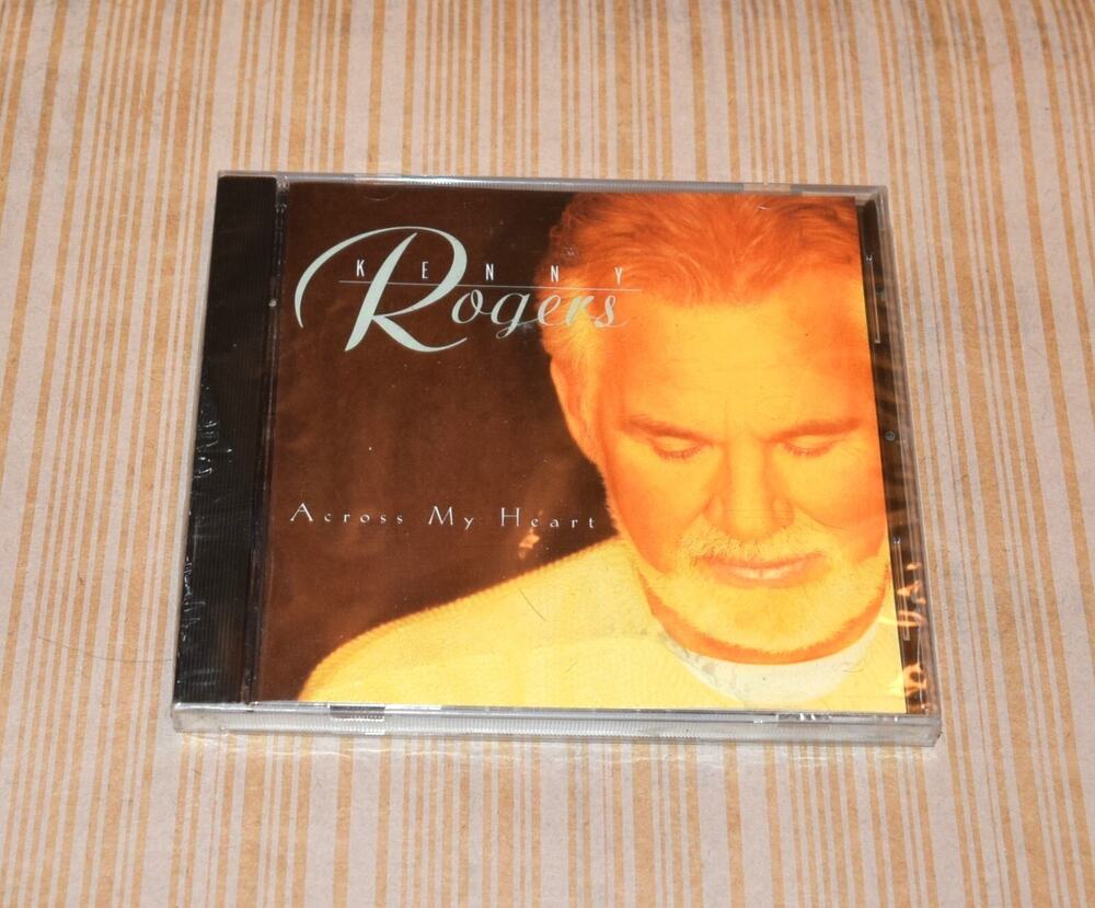 Kenny Rogers Across My Heart / 1997 Audio Country Music CD / New Sealed